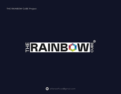 The Rainbow Cube - CMY Toys Company Logo Design