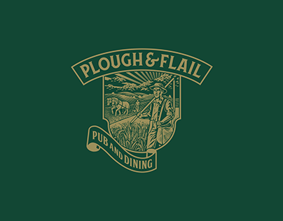 J.W.Lees Plough & Flail Pub Sign