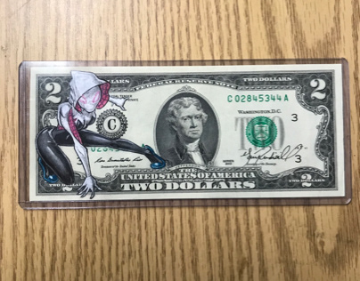 Spider Gwen $2 dollar