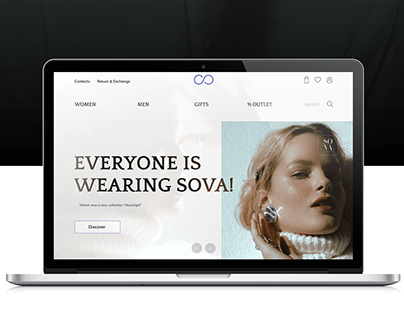 Jewelry Online Shop Concept