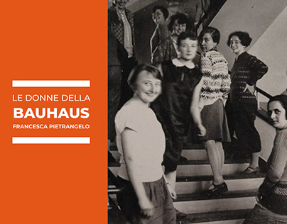 Le donne della Bauhaus