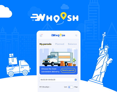 Whoosh. New York Fast Delivery Service