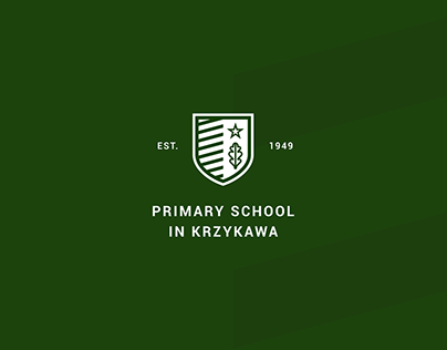 Primary School in Krzykawa - visual identity
