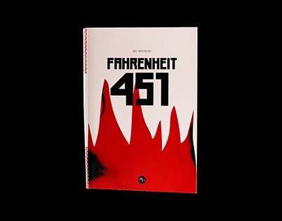 FAHRENHEIT 451, Ray Bradbury (redesign)