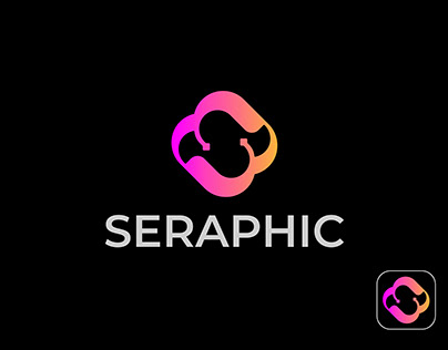 S logo - Seraphic logo design