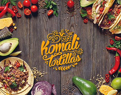 Komali Tortillas Brand Identity
