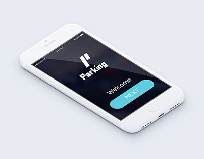 "Parking" Mobile App Design