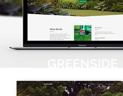 Landscaping One Page Template