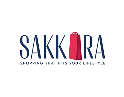 A logo design for an online shopping store - Sakkara
