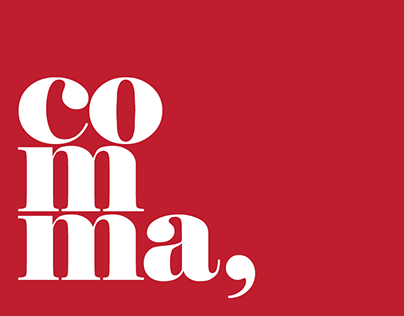 comma, branding
