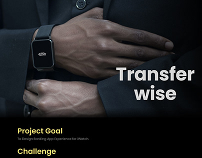 Design Banking app for smart watch
