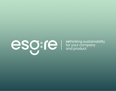 ESGRE - Sustainable development company - branding