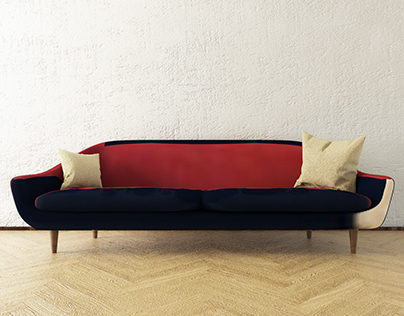 Ecological sofa - 100% natural material crafts