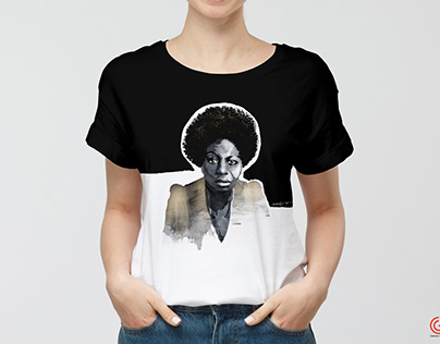 Nina Simone t‑shirt project