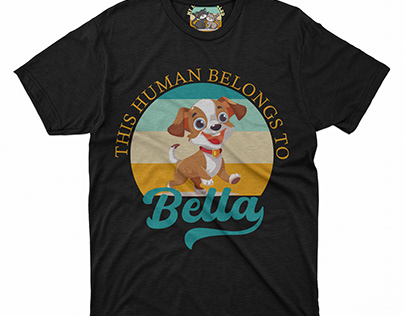 Custome pets t shirt design