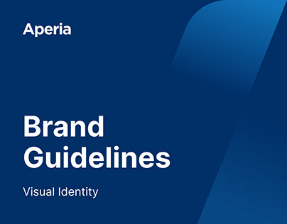 Project thumbnail - Aperia Brand Guidelines