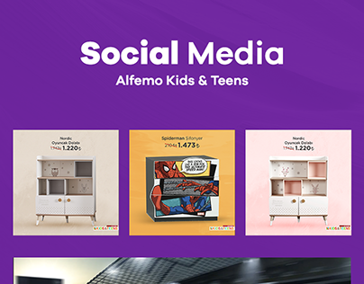Alfemo Kids&Teens Social Media Design