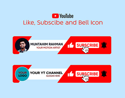 YOUTUBE SUBSCRIBE BUTTON ANIMATION