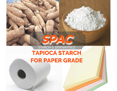Tapioca Starch for Paper Industry