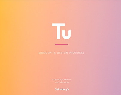 TU - Sainsbury's Concept & Design Proposal - GK Fashion