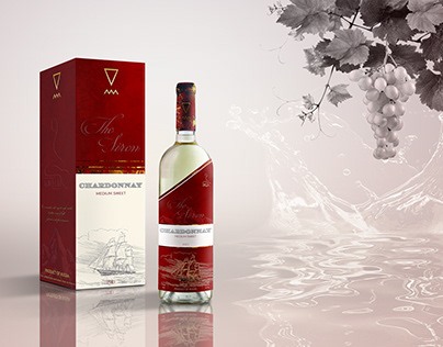 "LORELEI" Wine label and packaging design