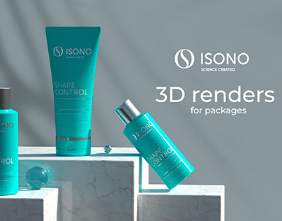 3D renders for Isono