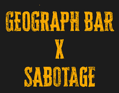 Geograph bar x Sabotage