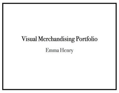 Visual Merchandising Portfolio