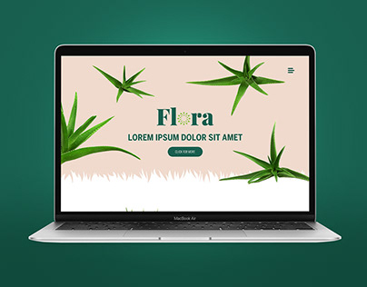 FLORA - Website Concept