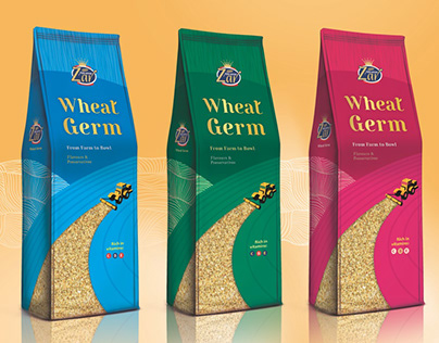 Packaging Design: ZAR MAKARON Wheat Germ (2021)