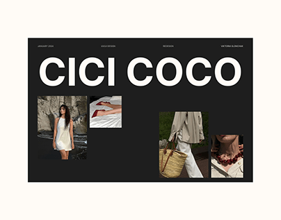 Redesign of CICI COCO website