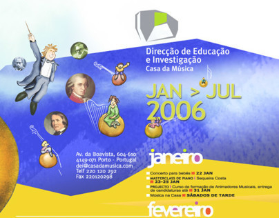 'Casa da Música' annual program -educational department