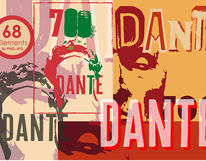 Dante Alighieri 700 - Posters & Logos