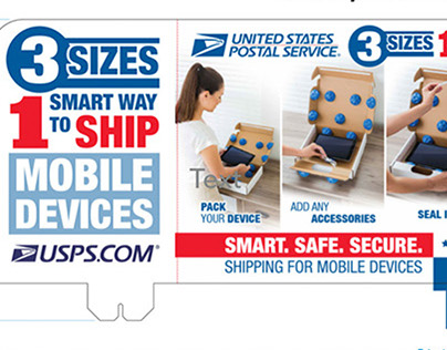 USPS - Mobile device shipping program