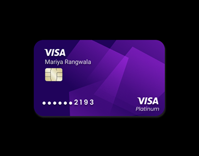 Credit Card Design in Figma