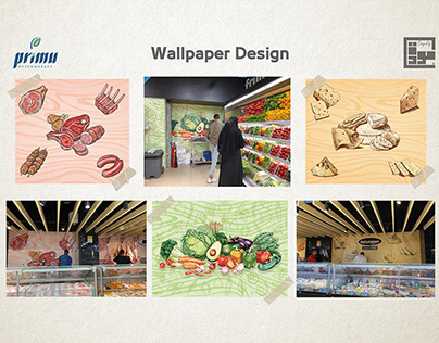 Hypermarket Wallpaper Design