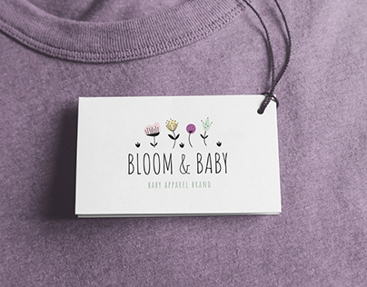 Baby apparel brand concept