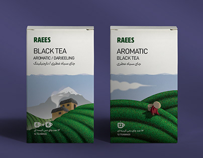 Raees Tea Packaging