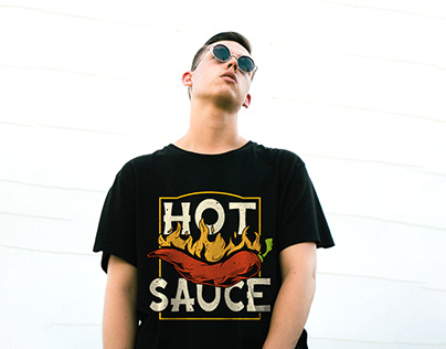 Hot Sauce T-shirt | T-shirt Design | Tee