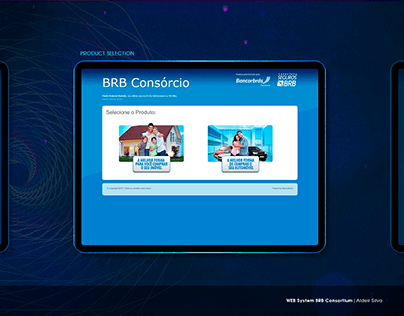 UI/UX - BRB-Consórcio - WEB System / Brazil
