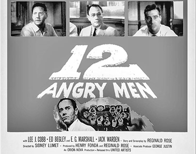 12 Angry Men - Poster Design