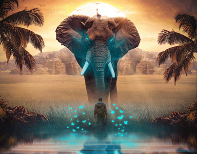 The Mystery Elephant | Photo Manipulation