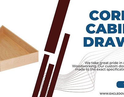 Corner Cabinet Drawer | Eagle Dovetail Drawers