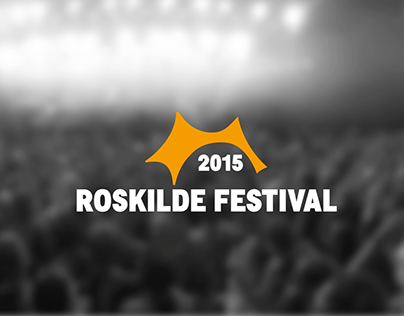 Dynamic logo idea for Roskilde Festival