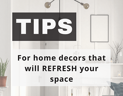 Tips for home decor