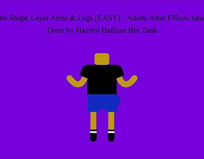 ECAbrams – Animate Shape Layer Arms & Legs tutorial