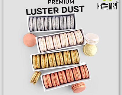 SHIMMER LUSTER DUST FOR COOKIES | KEMRY
