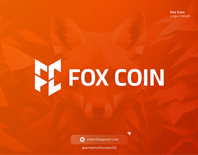 Fox Coin Cryptocurrency Logo | Crypto Branding