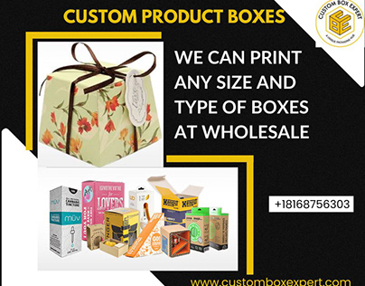 Buy Best Custom Product Boxes At CBE