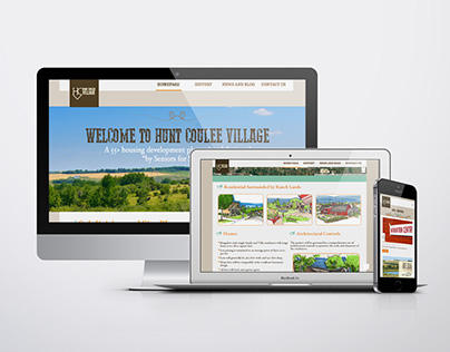 Hunt Coulee Village Website Redesign
